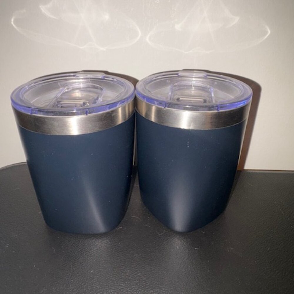 NEW- Set of 2- Simply Essential Double Wall Rocks